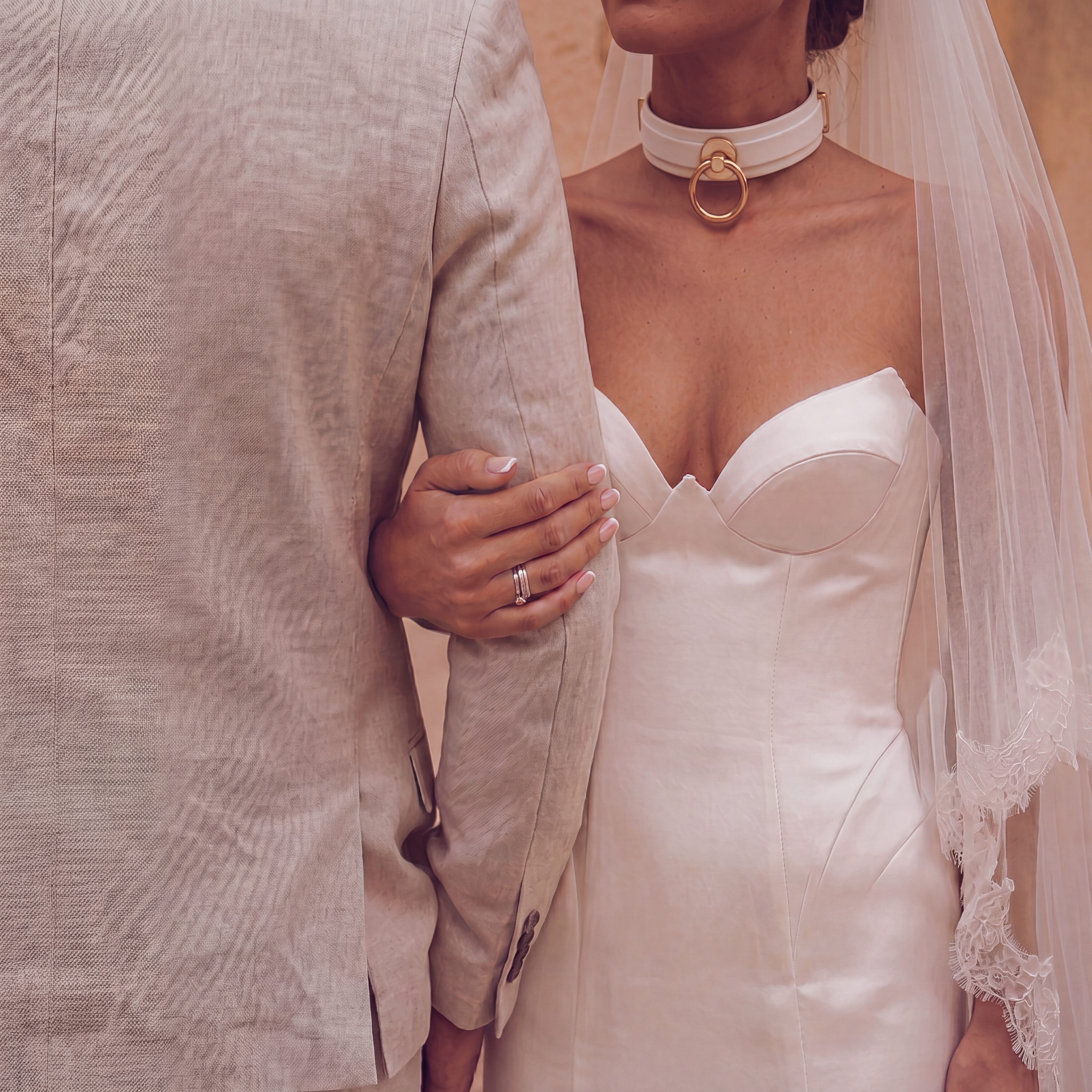 A couple together on their wedding night — intimate and unhurried